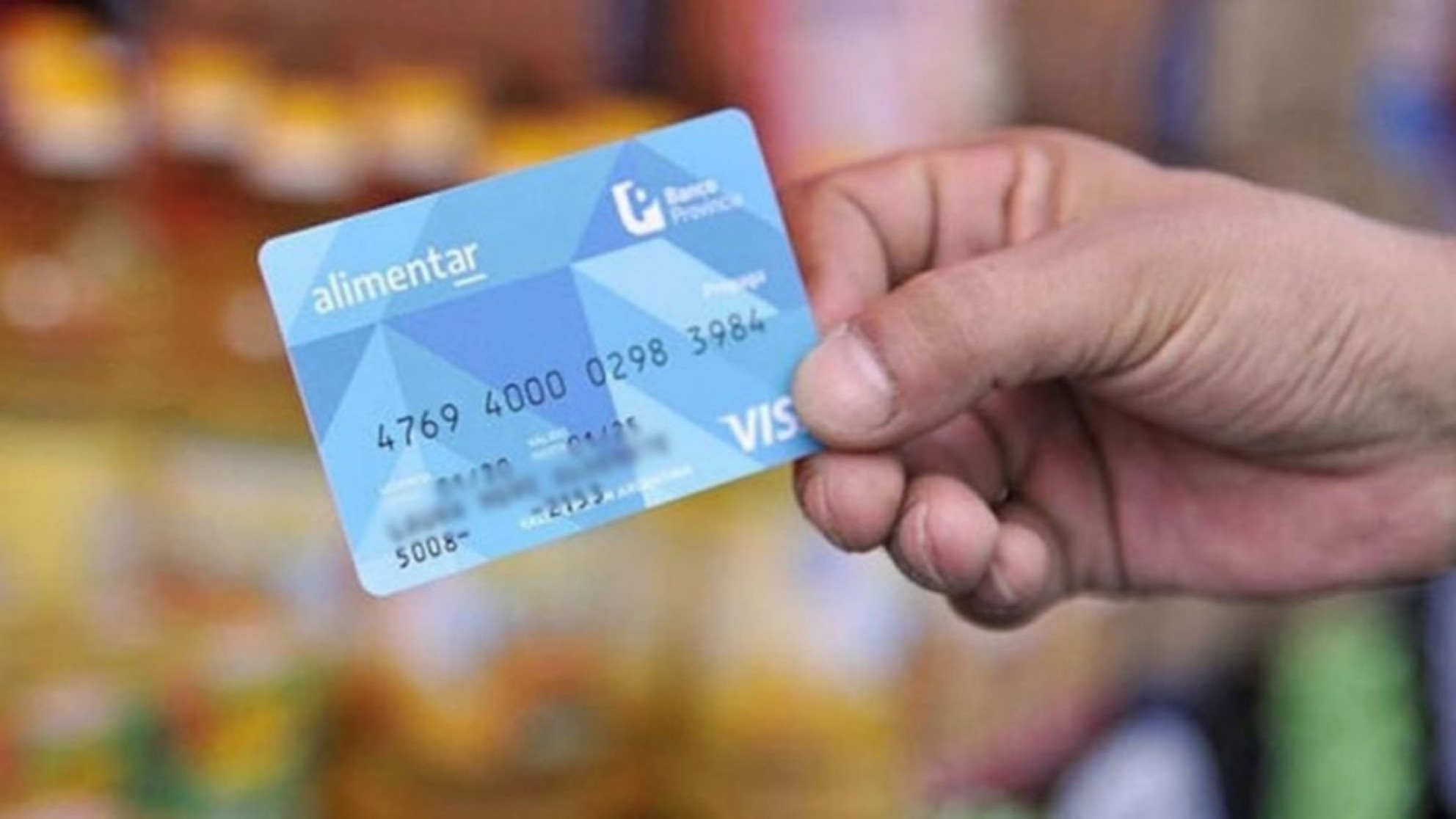 Anuncian cronograma de pago de la Tarjeta Alimentar para quienes no tienen el plástico